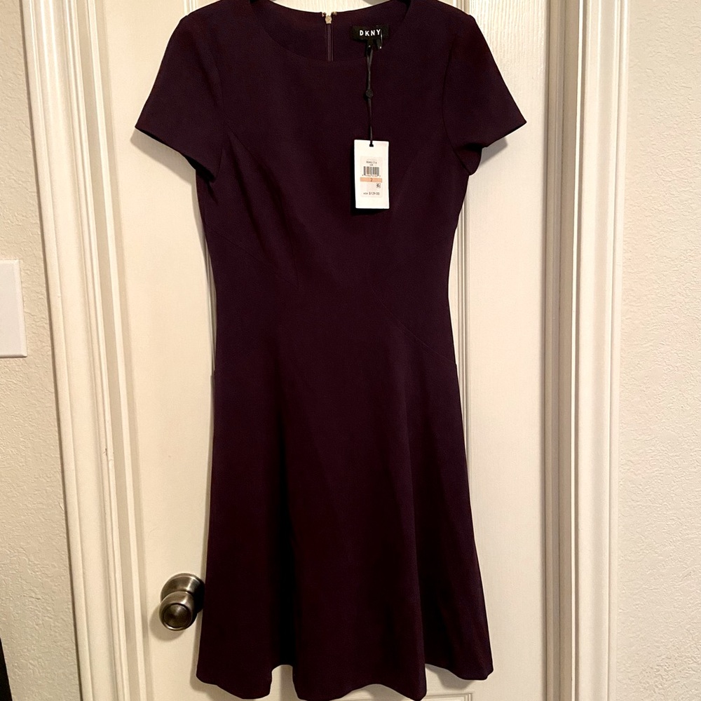 DKNY Short Sleeve Dress